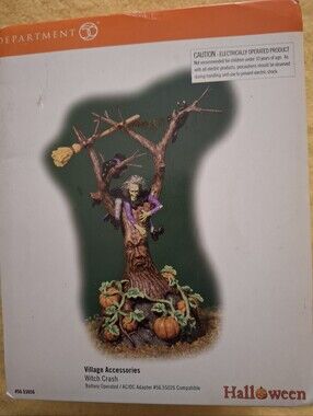 Department 56 Witch Crash
